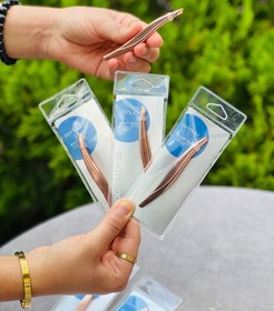 تصویر موچین رزگلد تیتانیوم 