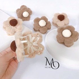 تصویر کلیپس خزی گل 