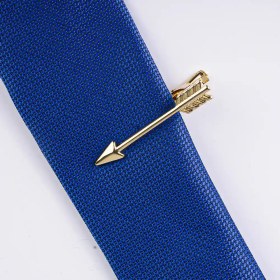 تصویر گیره کراوات تیر طلایی 