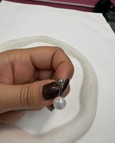 تصویر پرسینگ ناف استیل 