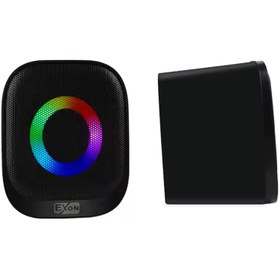 تصویر اسپیکر کامپیوتر اکسون مدل S108BT RGB EXON SPEAKER S-108BT