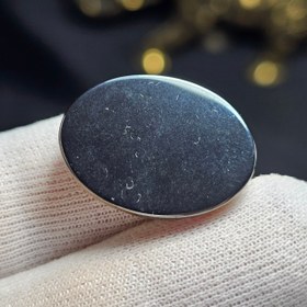 تصویر نگین سنگ حدید صینی معدنی کد 37287 