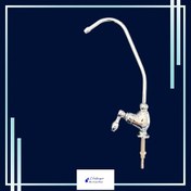 تصویر شیر برداشت برنجی سنگین تصفیه آب با کروم‌کاری و اتصال 6 به 6 