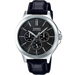 تصویر ساعت مچی کاسیو مدل MTP-V300L-1A بند چرم مردانه 