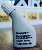 تصویر جیوه ‌دگوسا آلمان ۱۰۰ گرمی 