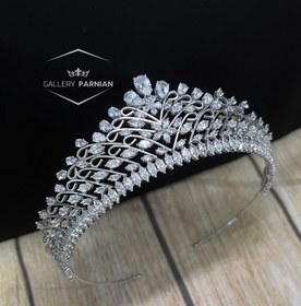 تصویر تاج عروس کد1005 Bridal Tiara Code 1005