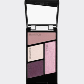 تصویر پالت سایه 4 رنگ کالر آیکون وت اند وایلد مدل Wet n Wild color icon Eye shadow Quad 