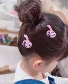 تصویر وزگیر مو ستاره نگین دار 