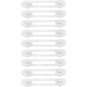 تصویر قفل کودک در کابینت مجموعه 12 عددی 