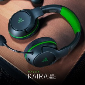 تصویر هدفون بدون سیم گیمینگ ریزر KAIRA مناسب برای XBox KAIRA Wireless Headset for XBox