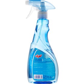 تصویر اسپری شیشه پاک کن آبی گلرنگ اسپری شیشه پاک کن آبی گلرنگ وزن 500 گرم