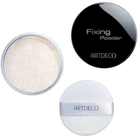 تصویر پودر فیکس تثبیت کننده آرایش کاسه ای آرت دکو ARTDECO مدل Fixing Powder وزن 10 گرم Fixing Powder ARTDECO