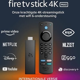 تصویر پخش کننده خانگی آمازون مدل Fire TV Stick 4K Max ا Amazon Fire TV Stick 4K Max streaming device, Wi-Fi 6, Alexa Voice Remote (includes TV controls) Amazon Fire TV Stick 4K Max streaming device, Wi-Fi 6, Alexa Voice Remote (includes TV controls)