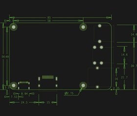 تصویر برد کنترلر Makerbase MKS Pi V1.1 