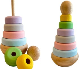 تصویر حلقه هوش چوبی 