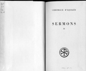 تصویر دانلود کتاب Chromace d’Aquilée : Sermons 18-41, tome II. کتاب فرانسوی Chromace of Aquileia: Sermons 18-41, Volume II.