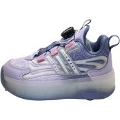 تصویر کتونی بی کی جی کیدز مدل اسکیتی چراغدار Ba234 - 35 