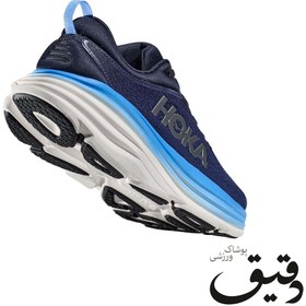 تصویر کفش کتونی ورزشی هوکا Hoka Bondi 8 بنفش سایز 2/3 38 HOKA BONDI 8