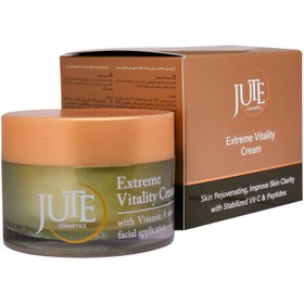 تصویر کرم ضد چروک ژوت (Jute) مدل Vitality حجم 50 میلی‌‌لیتر 