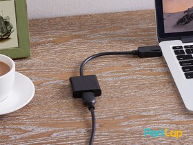 تصویر مبدل Displayport به HDMI Display To HDMI IFORTECH