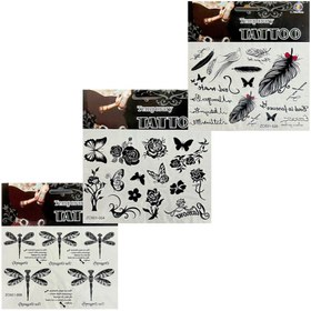 تصویر تاتو موقت مربعی 