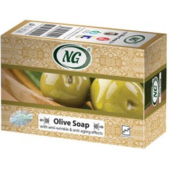 تصویر صابون زیتون ان جی ضد چین چروک