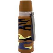 تصویر فلاسک طرح چریکی - 520 میلی لیتر / thermos flask