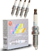 تصویر شمع انجیکا پایه بلند یورو4 سوزنی پلاتنیوم آچار 14 NGK - LASER PLATINUM PLZKAR6A-11 5118