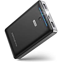 تصویر شارژر قابل حمل RAVPower 16750mAh باتری شارژر باتری، بسته باتری تست شده با دو پورت USB 2.0 و iSmart 2.0، حداکثر قدرت خروجی 4.5A برای سوئیچ نینتندو، دستگاه های iPhone و Android 