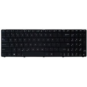 تصویر کیبرد لپ تاپ ایسوس k75 مشکی Keyboard Laptop Asus k75