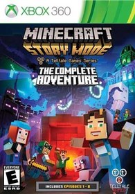 تصویر خرید بازی Minecraft Story Mode The Complete Adventure برای XBOX 360 