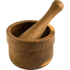 تصویر هاون چوبی نیم وود - چوب Mortar