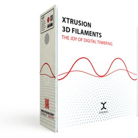 تصویر فیلامنت +PLA ایکستروژن نارنجی قطر 1.75 یک کیلوگرمی ( Xtrusion Filament) 