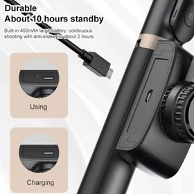 تصویر پایه مونوپاد یسیدو مدل SF14 YESIDO SF14 SELFIE STICK HOLDER