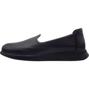 تصویر کفش طبی زنانه چرم مادو کد ۵۰۳۳ رنگ مشکی سایز ۳۸ 