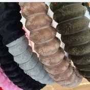 تصویر روکش فرمان حلقه ای خودروجنس مخملی 