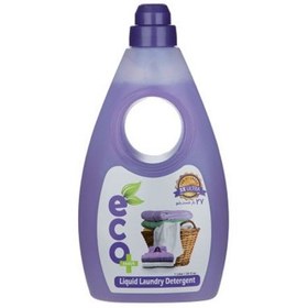 تصویر مایع لباسشویی نرم کننده ایکو مویست مدل بنفش حجم ۱ لیتر 