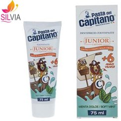 تصویر خمیر دندان پاستا دل کاپیتانو جونیور با رایحه نعنا حجم ۷۵ میلی لیتر 