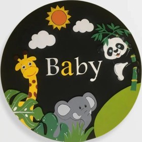 تصویر آویز درب حیوانات جنگل 