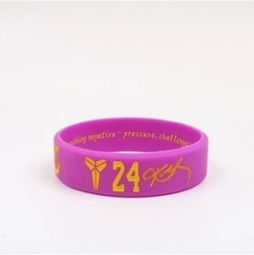 تصویر مچ بند بسکتبال مجموعه 5 دستبند پرتره کوبی برایانت PurpleJam 