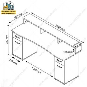 تصویر میز گیمینگ DGP47 