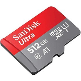 تصویر کارت حافظه microSDXC سن دیسک مدل Ultra کلاس 10 استاندارد UHS-I U1 سرعت 150MBps ظرفیت 512 گیگابایت 
