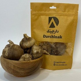 تصویر سیر سیاه طبیعی 