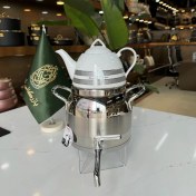 تصویر کتری قوری استیل ترک شیردار راسل 3لیتر مدل TR-119S 