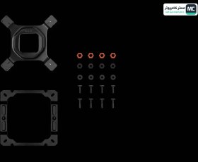 تصویر خنک کننده پردازنده دیپ کول مدل AK400 ZERO DARK PLUS Deep Cool AK400 ZERO DARK PLUS