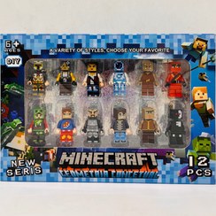 تصویر مینی شخصیت آدمی مانکرافت‌۱۲ عددی 