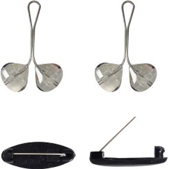 تصویر گیره روسری مدل Y7513 بسته 4 عددی 