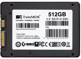 تصویر حافظه SSD اینترنال 512 گیگابایت TwinMOS مدل H2 Ultra 