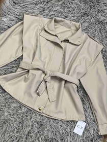 تصویر شکت جلو زیپ - کرم 