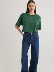 تصویر تیشرت زنانه سبز ماوی | 1611585 Mavi 